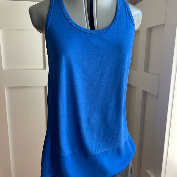 Michael Kors Blue Sleeveless Women's Top Size Small - Picture 2 of 7
